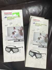 3D OkularyToshiba x 2  active shutter glasses fpt-ag03