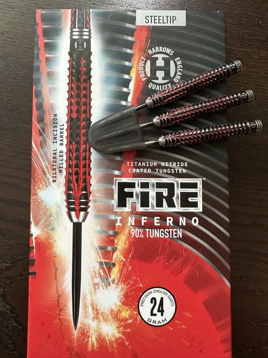 Dart Lotki Rzutki Harrows Fire Inferno 90% 24g