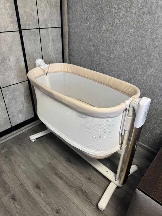 Дитяче приставне ліжечко-манеж 3в1 El Camino Noa ME 1125-W Beige