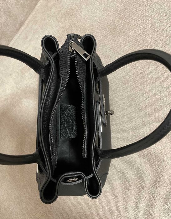 Італійська шкіряна сумка тоут нова колекція