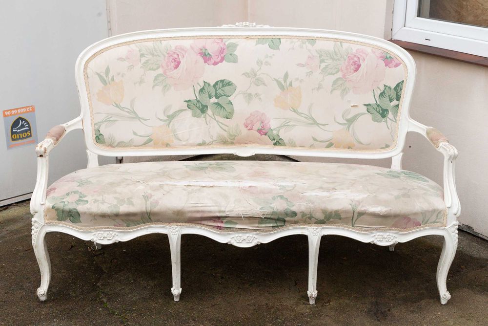 Kanapa zabytkowa retro klasyczna ludwik XVI