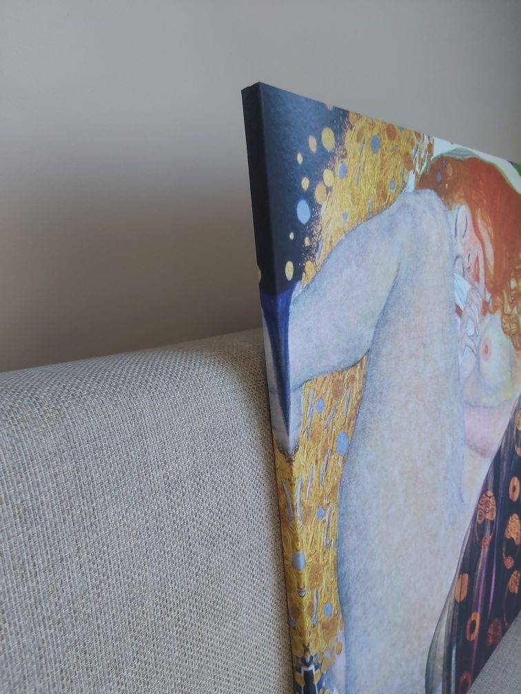 Obraz Reprodukcja obrazu Danae Gustav Klimt 45x45cm