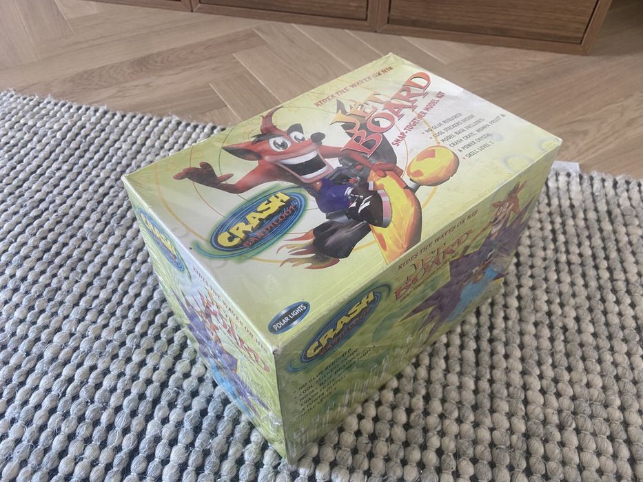 Crash Bandicoot  figurka Polar Lights 1999r Unikat