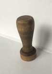 Tamper fi 40 mm drewniany ubijak do kawy idealny prezent hand made