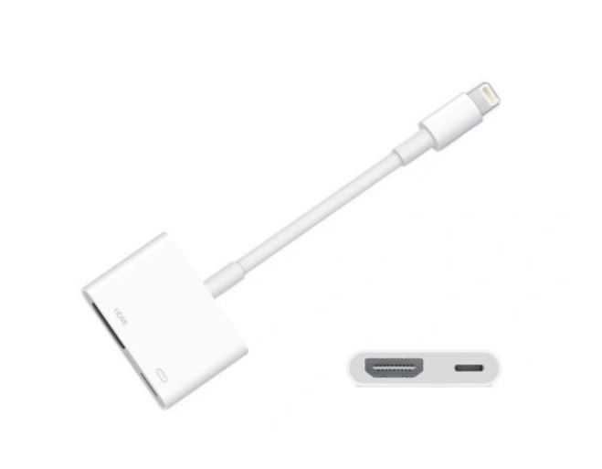 Przejściówka Lightning - AV HDMI USBC