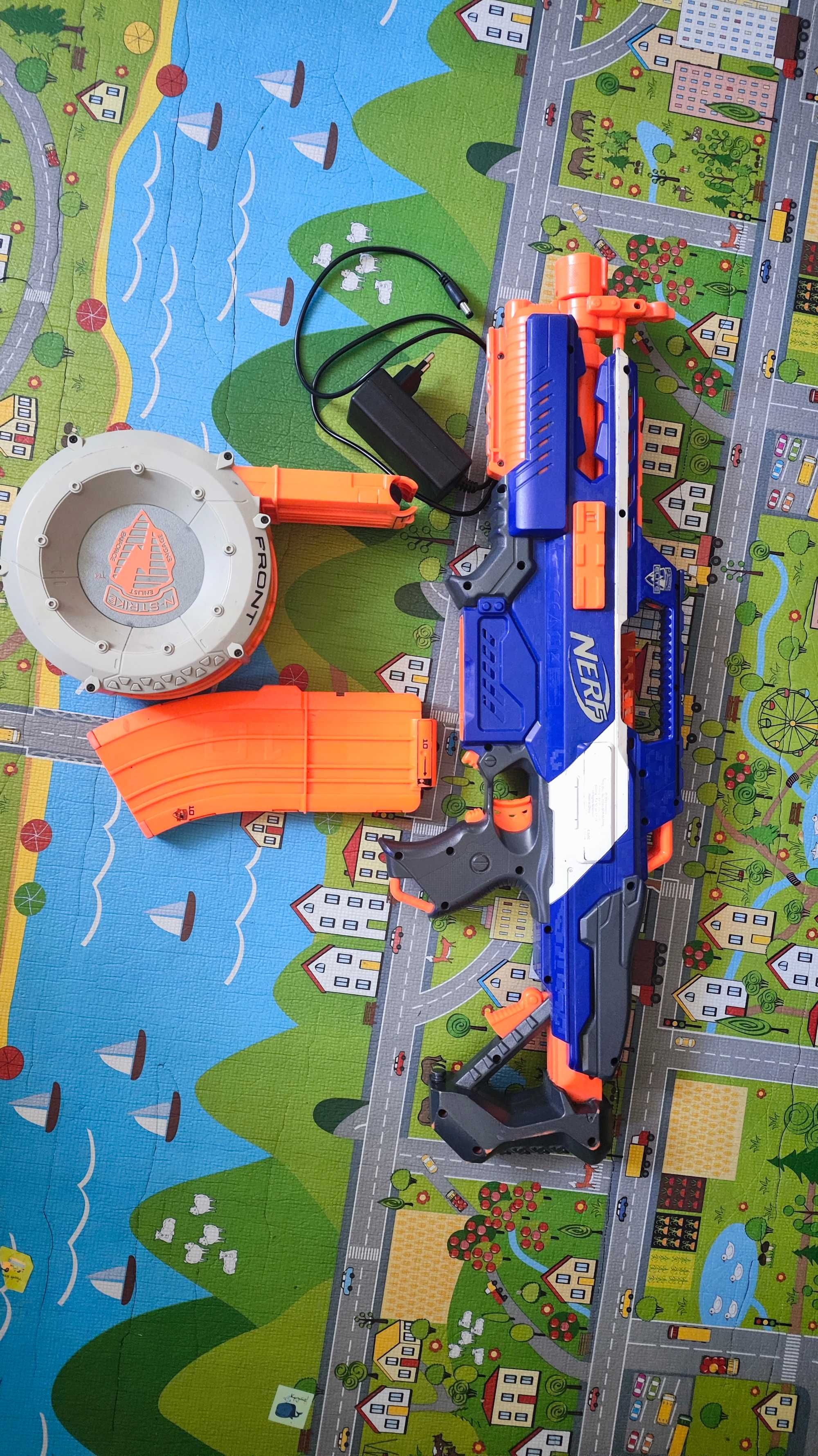 Nerf elit автомат на аккумуляторі