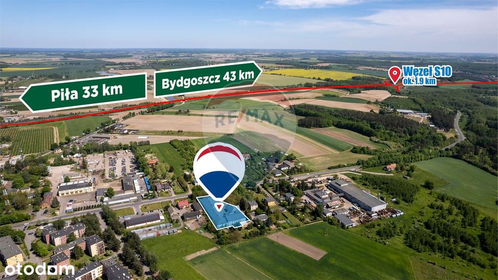 Nieruchomość inwestycyjna - Sprzedaż - Wyrzysk