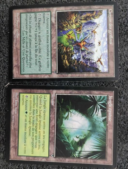 MTG Griffin Canyon e Jungle Basin