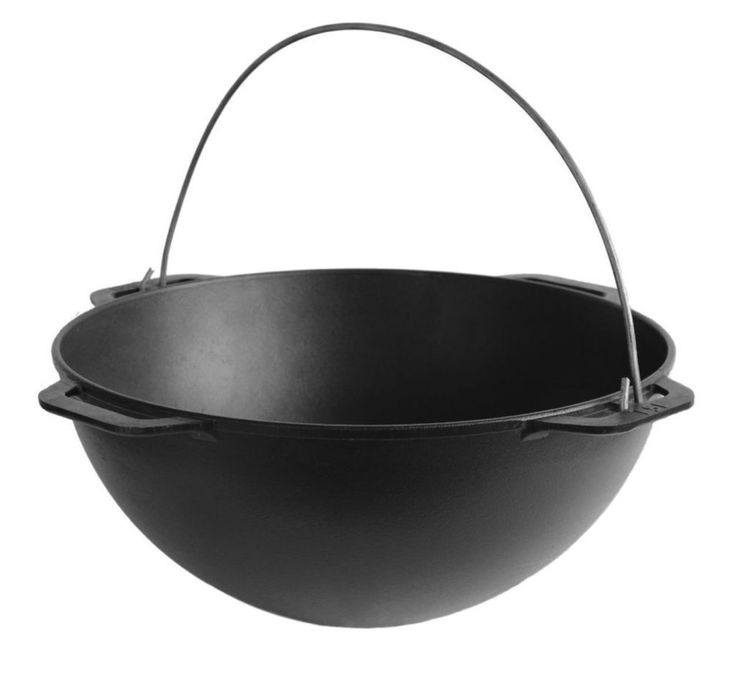 Узбецький казан / казан wok/ казан з кришкою сковородою / brizoll 6-12