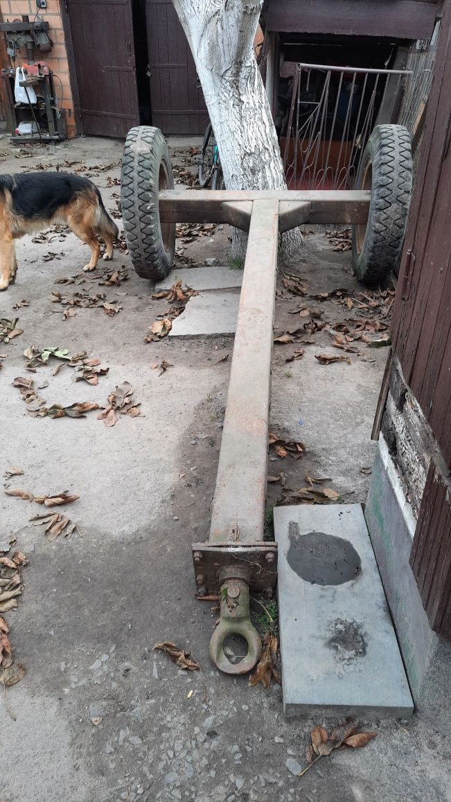 Продам прицеп одноосний (рама) до трактора