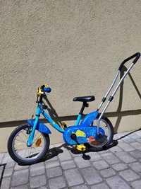 Nowy rower dla dziecka z drążkiem
