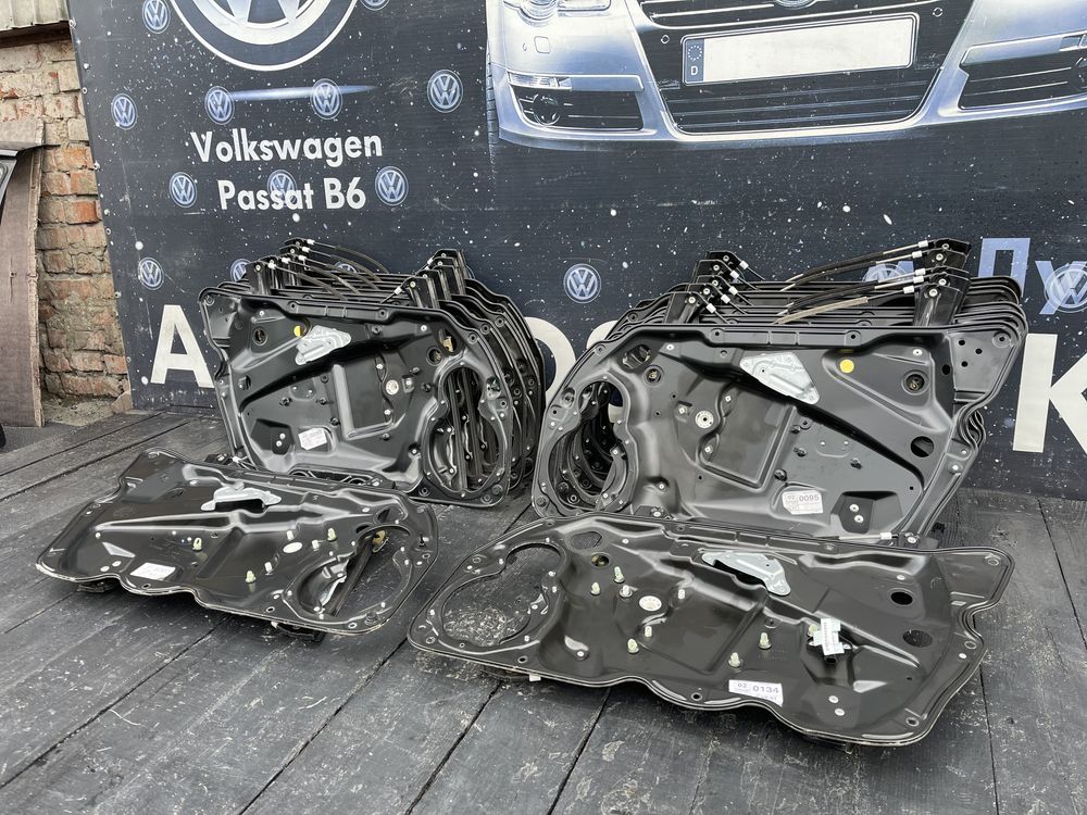Стеклоподъемник передней двери Passat B6 B7 склопідйомник Пассат Б6 Б7