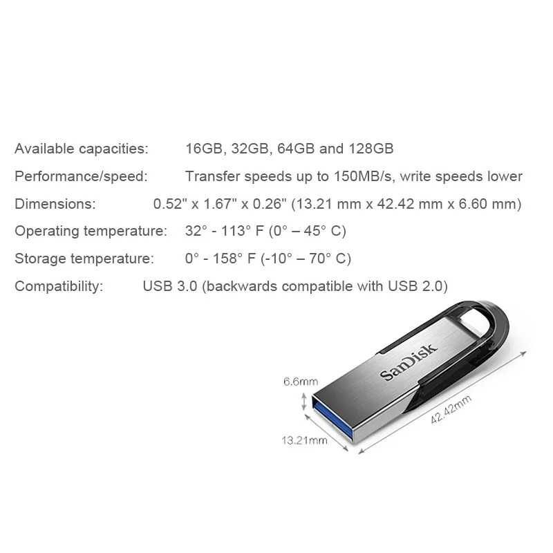 SanDisk PenDrive Ultra Flair 16GB 150MB/s USB 3.0