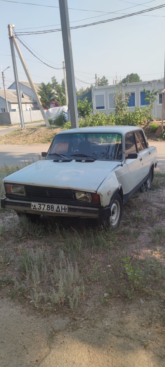 Ваз 2105 после дтп на ходу