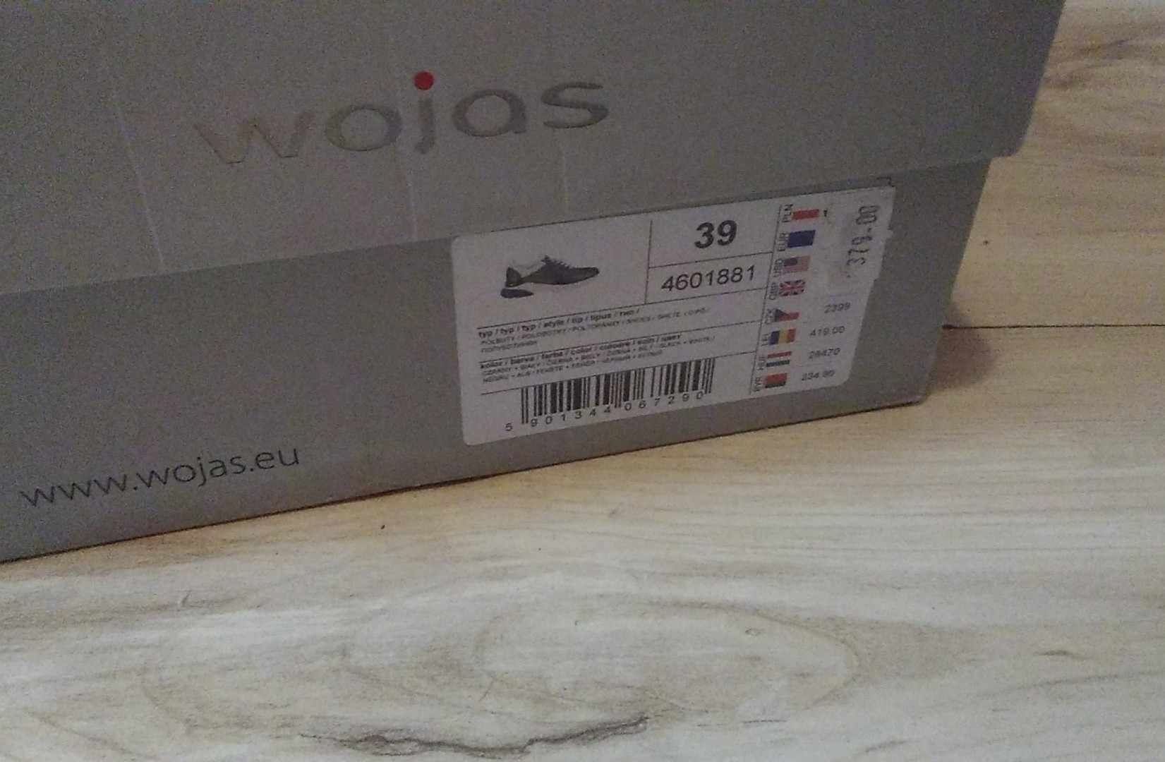 Buty skórzane Wojas 39