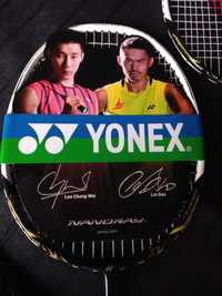 * JAK NOWA ! * Rakieta do gry w BADMINTONA * YONEX * Nanoray 3 * Yello