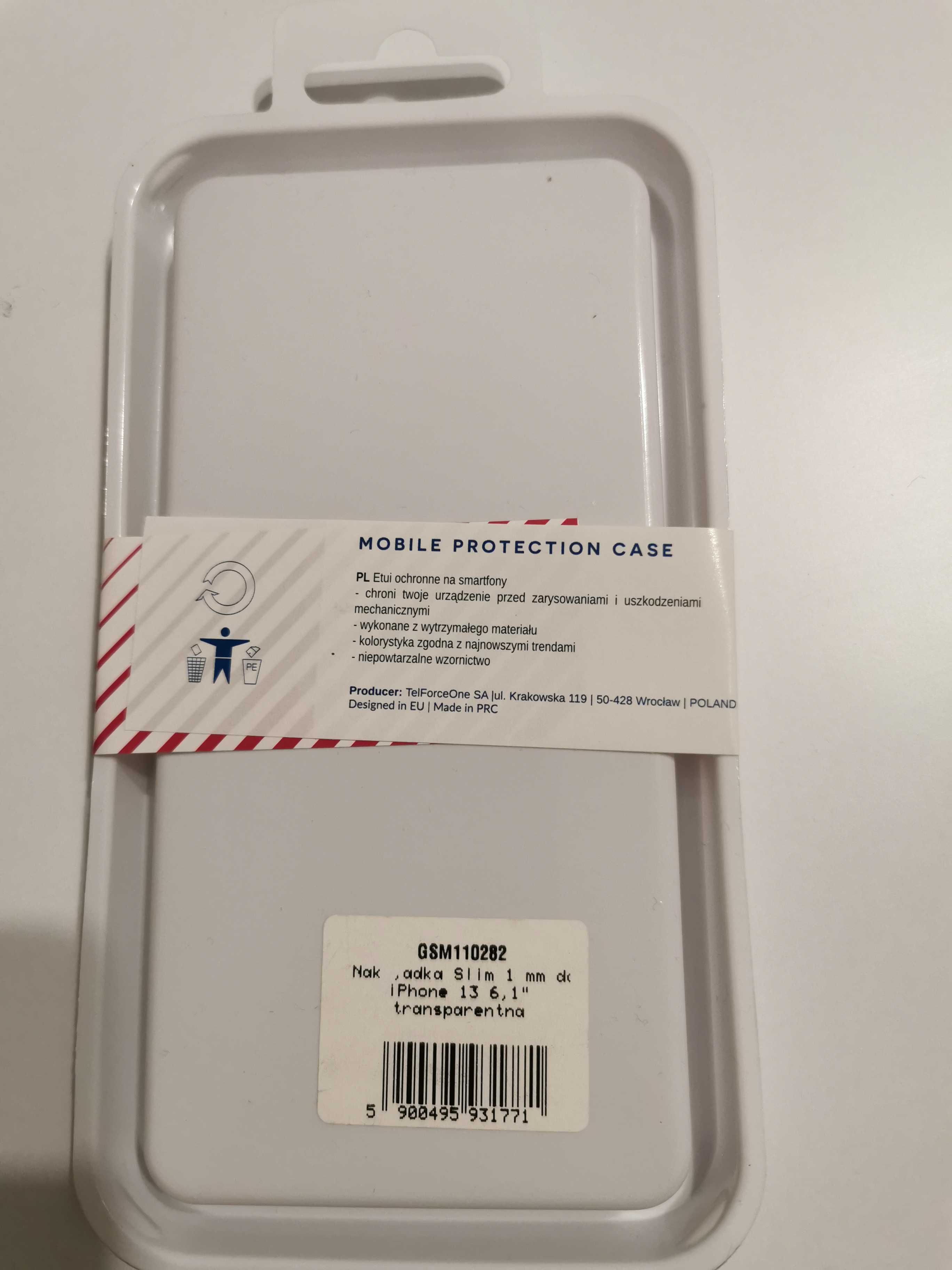Etui case przezroczysty do IPHONE 13