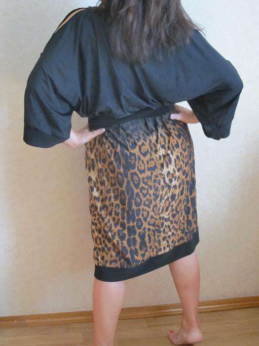 платье шелковый трикотаж