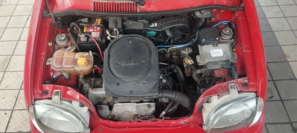 Fiat Seicento 1.1 Klima 54 kM 2004 r. Bez Rdzy. Klimatyzacja. Alumy.