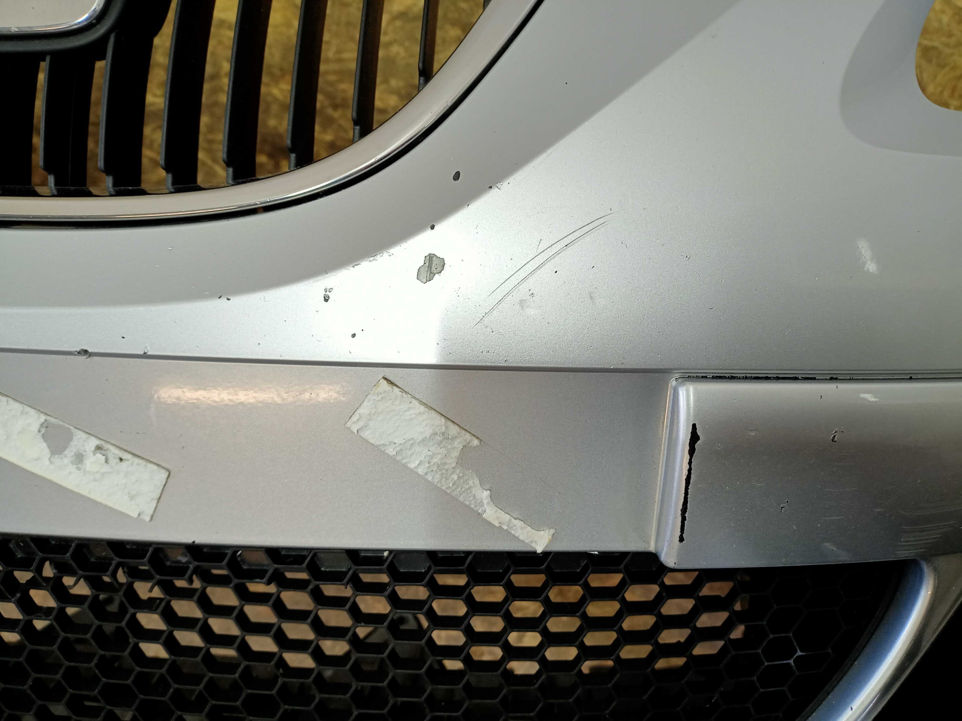 Seat Altea zderzak przód przedni kolor LS7Y oryginał srebrny kompletny