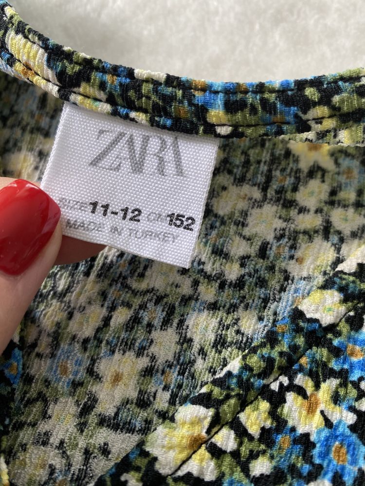 Плаття Zara 152 Сукня в квіти ZARA 152