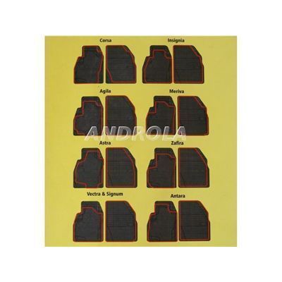 Dywaniki Samochodowe Gumowe Kpl Opel Vectra Corsa
