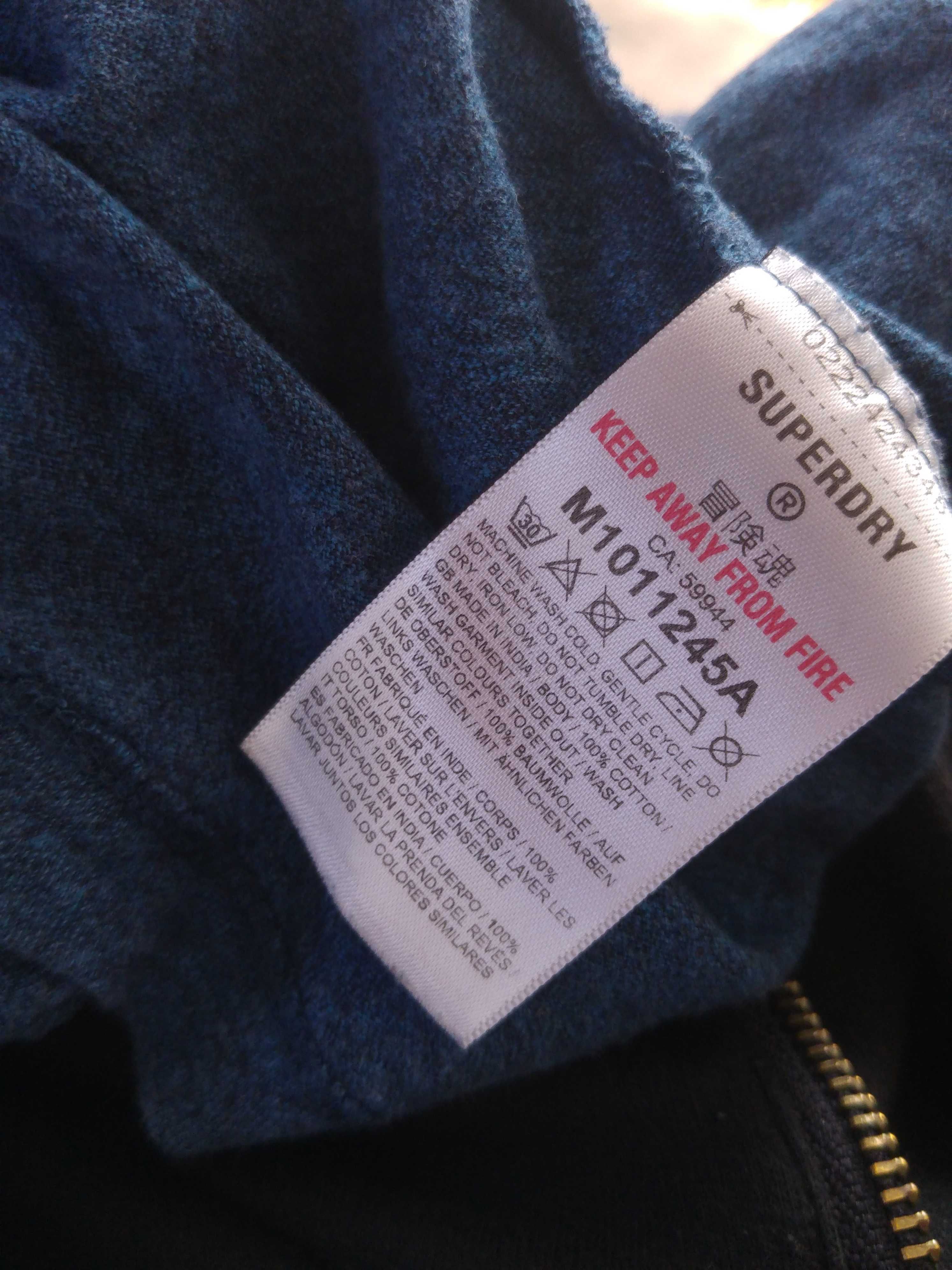 Koszulka męska bawełniana superdry