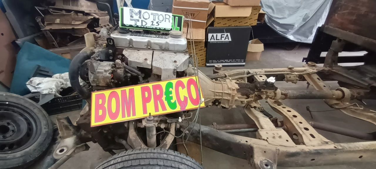 Nissan d21 todas as peças motor td25