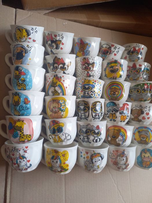 Чашки і посуд для садочків і шкіл гуртом від виробника.