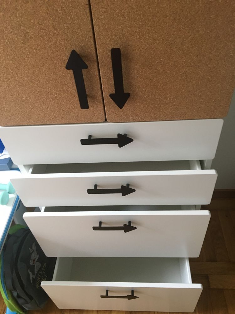 Smastad/ Platsa szafa Ikea