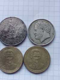 Monety 500, 20 i 10 drahm Grecja