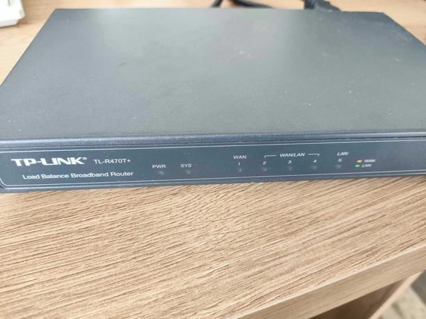 Router przewodowy TP-Link TL-R470T+