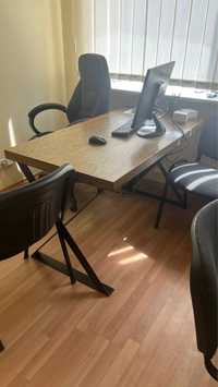 Меблі офісні, стіл, стільці, полиці