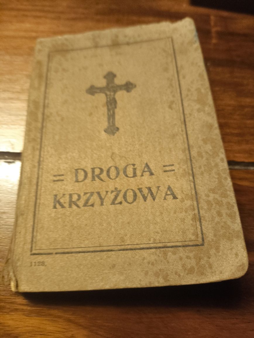 Modlitewnik droga krzyżowa gorzkie żale imprimatur 1900