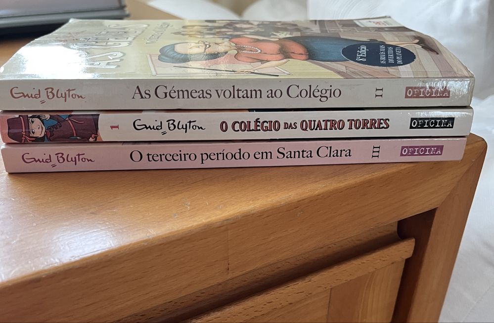 Lote 3 livros : As Gémeas