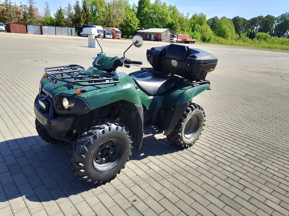 Kawasaki 650 quad zarejestrowany