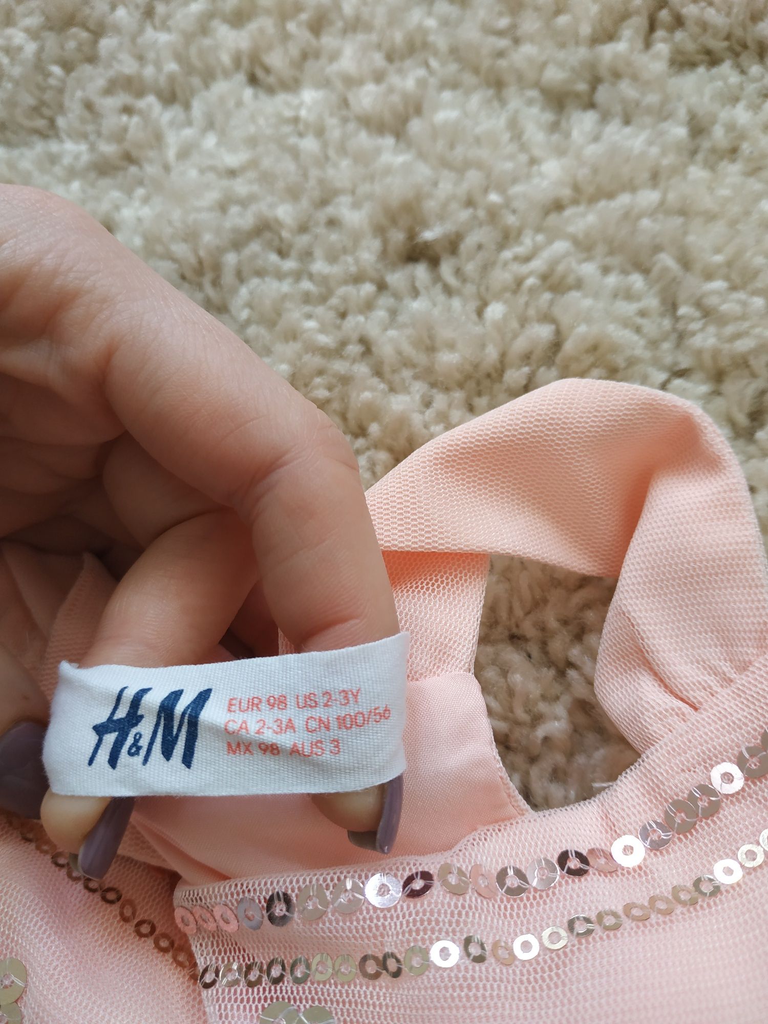 Плаття нарядне h&m 98-104