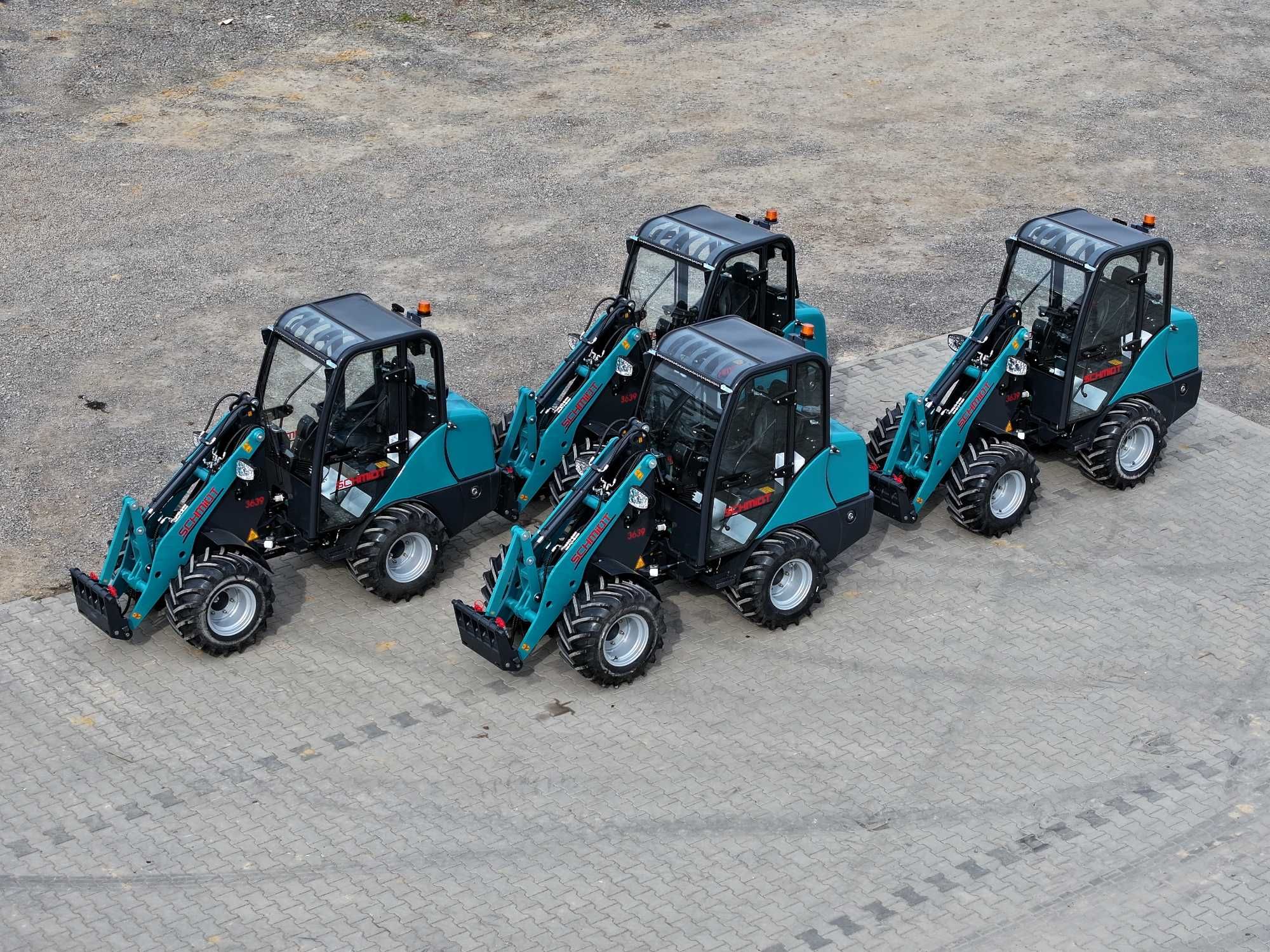 Mini ładowarka SCHMiDT 3639 kabina łyżka miniładowarka 2025 KUBOTA