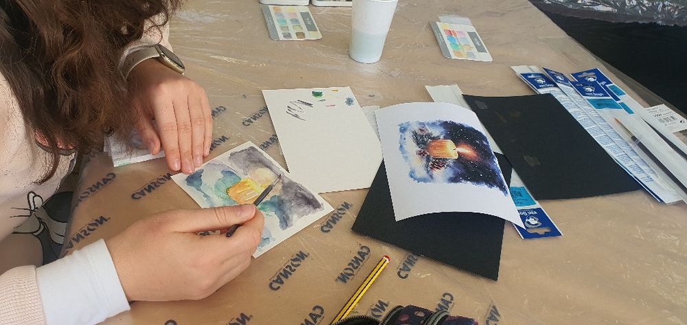 Aulas de desenho e Pintura