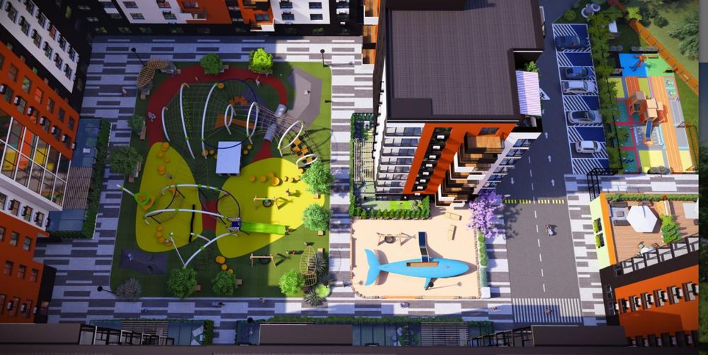 Двокімнатна квартира в ЖК у скандинавському стилі