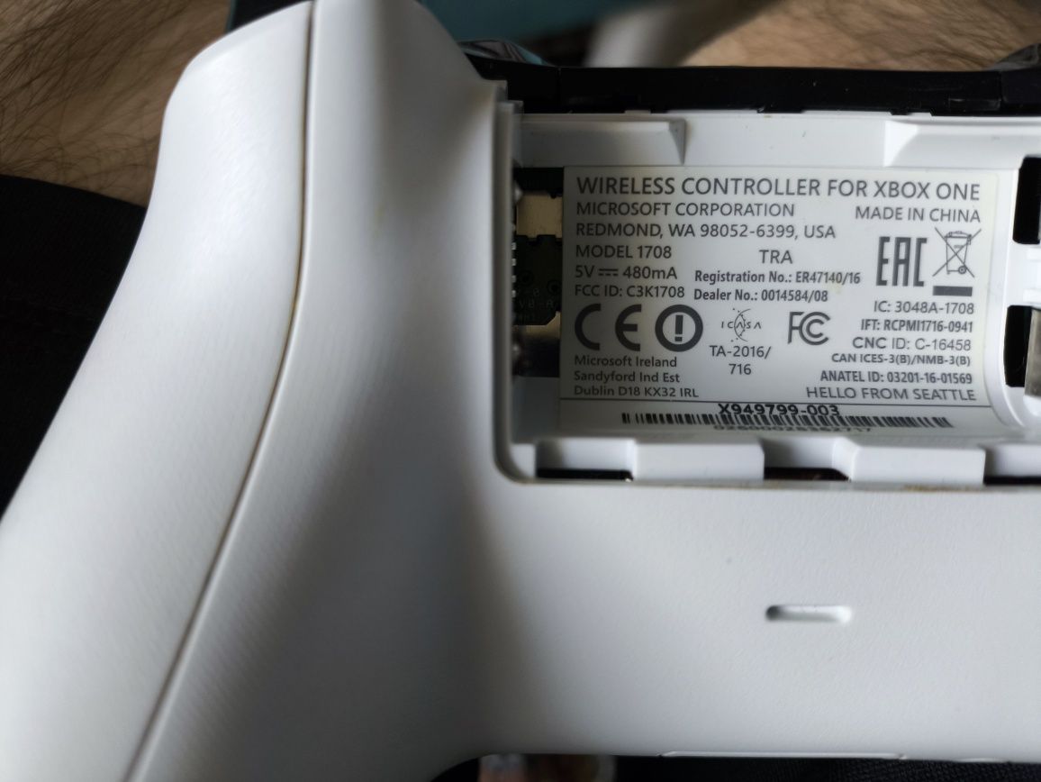Геймпад Microsoft Xbox Series Wireless white