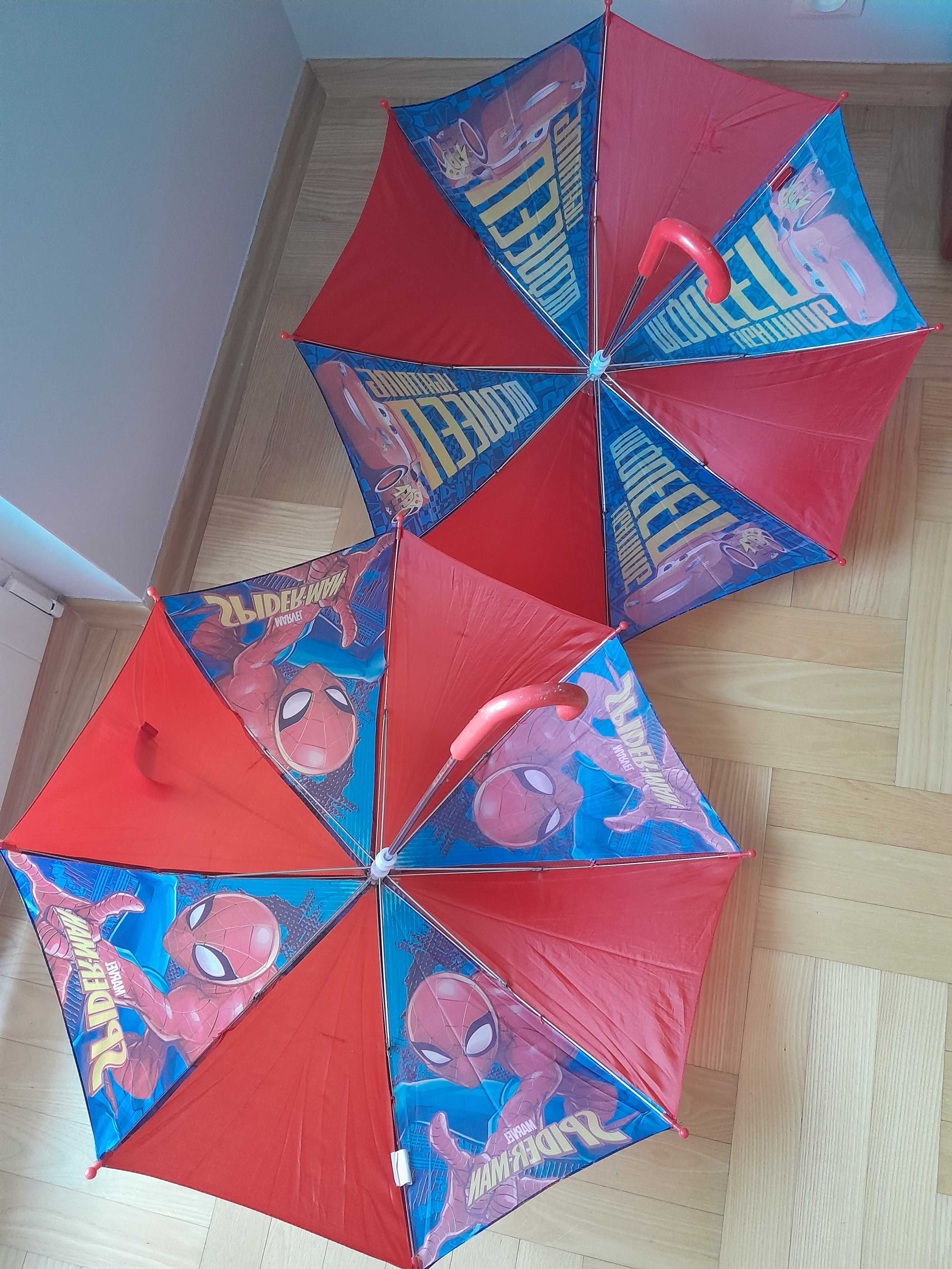 Parasolka dziecięca spider man + zyg zag mcqueen