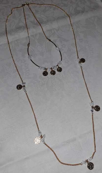 Naszyjnik złoty kolor