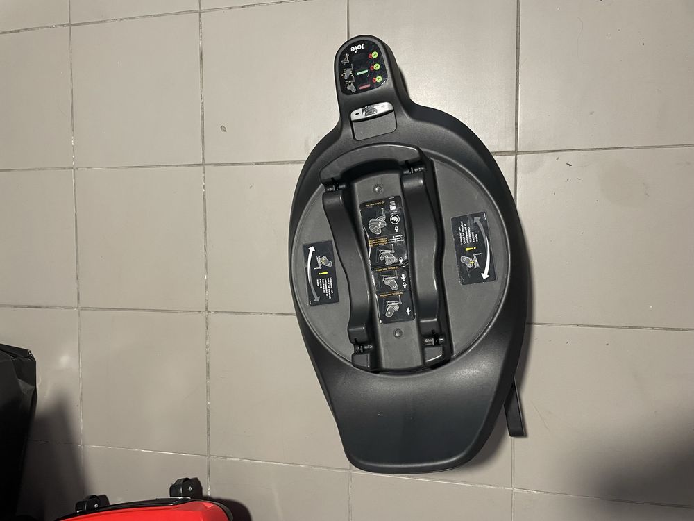 Carrinho de bebé com babycock e base giratória isofix norma R129