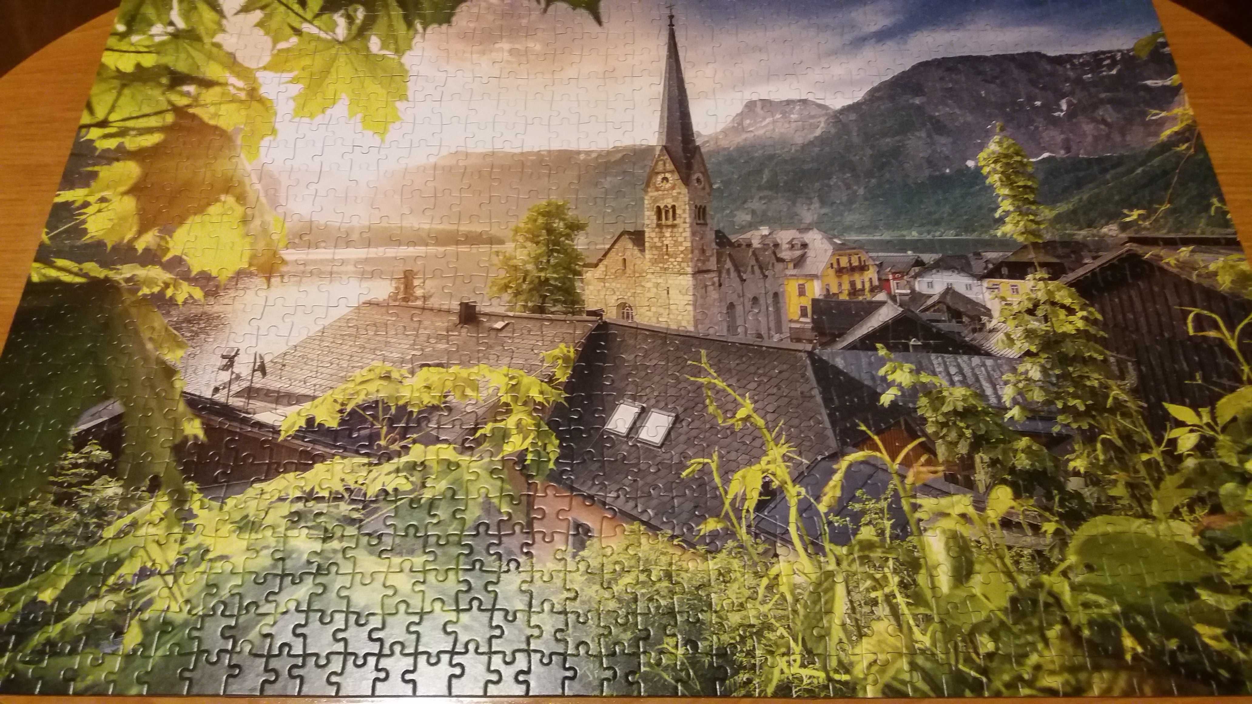 puzzle Castorland Pocztówka z Hallstatt