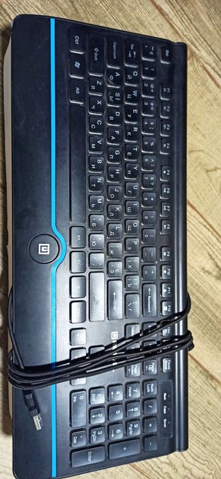 Клавіатура Real-EL 8000 comfort backlit black