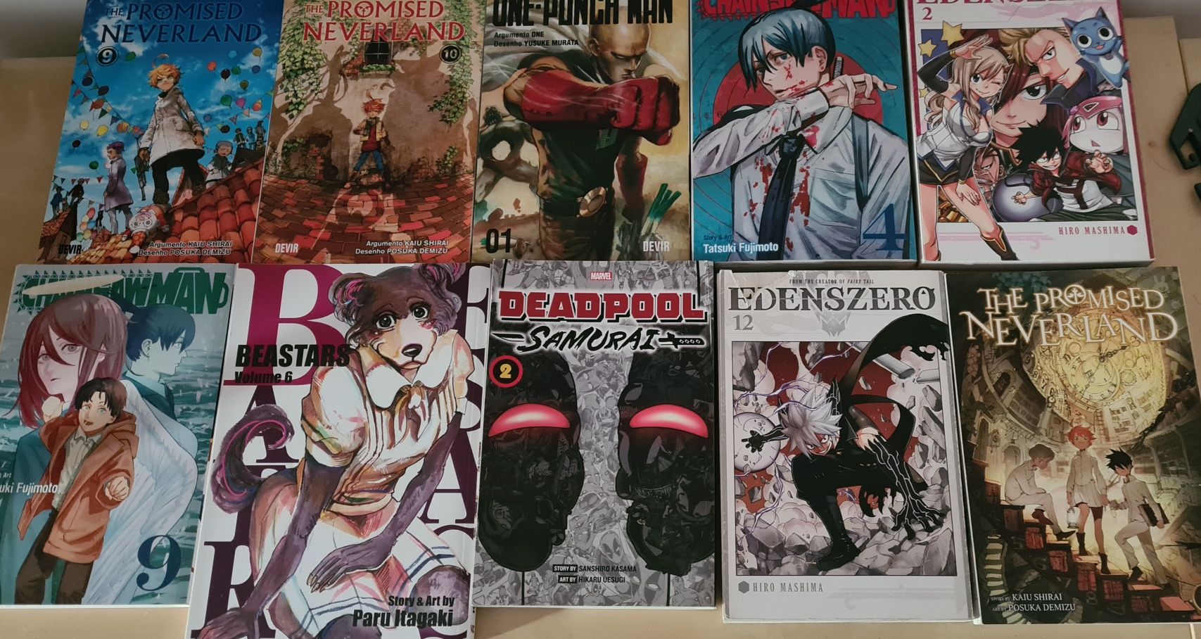Diversos Mangas em pt e eng