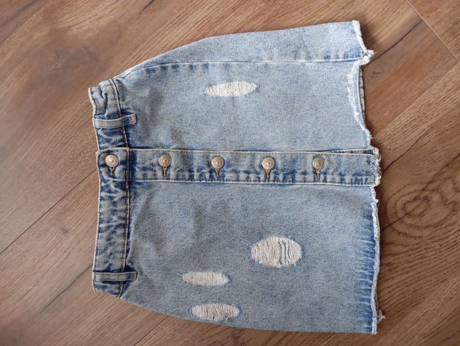 Spodnicz jeansowa rozmiar 128