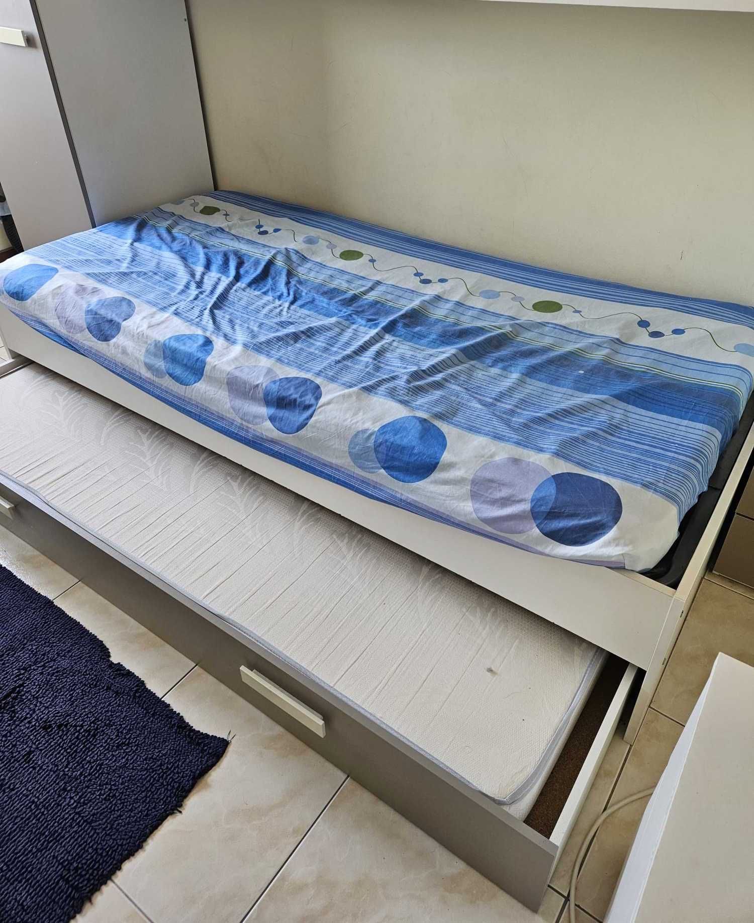 Cama com gavetão Conforama - Solteiro