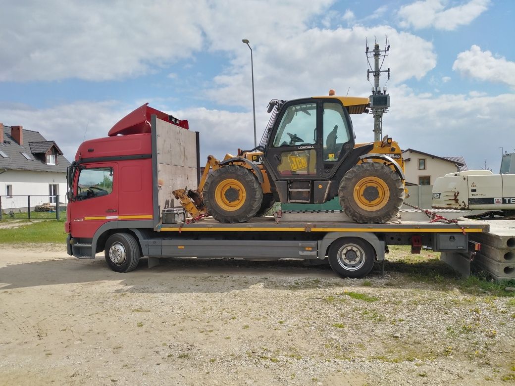 Transport  niskopodwozie laweta platforma, pomoc drogowa